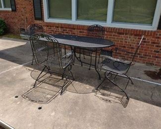 Metal Outdoor Patio Set