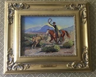 Painting by Curt Mattson