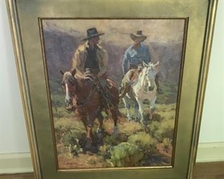 Painting by Suzanne Baker