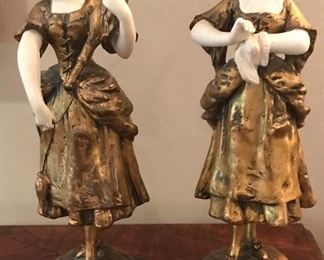 French figurine pair