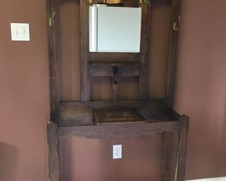 Antique Hall Tree
