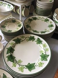 Fransiscan ironstone, lots of dishes and serving pieces!