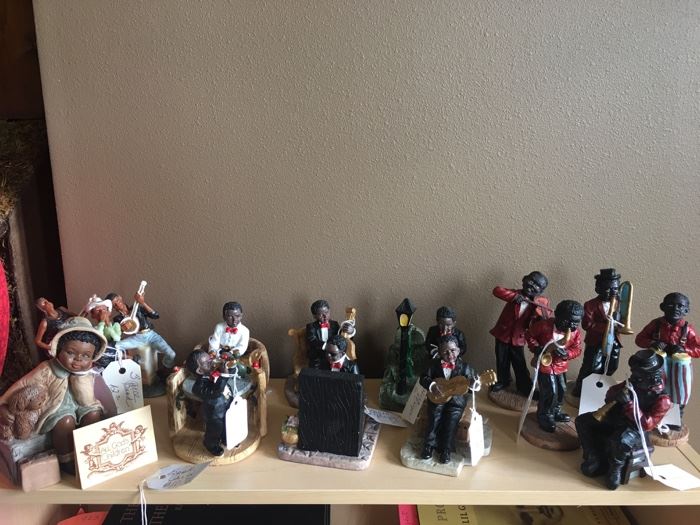 Collection of Black Americana musicians