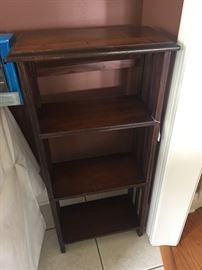 antique book shelf