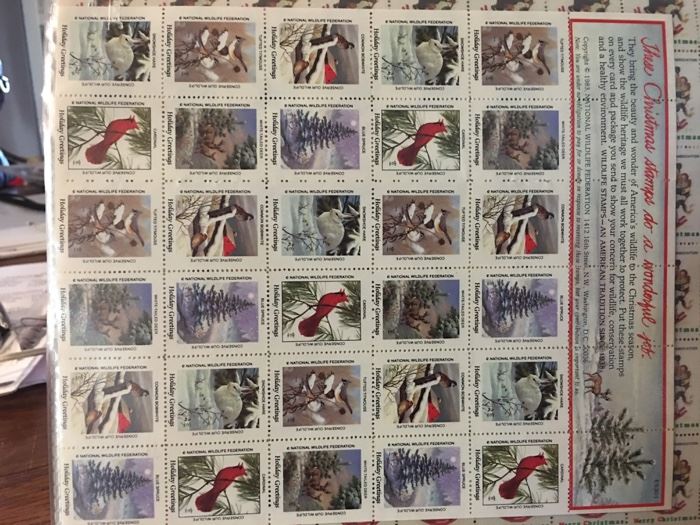 Christmas stamps 1983