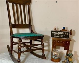 Petite Vintage Rocking Chair and More