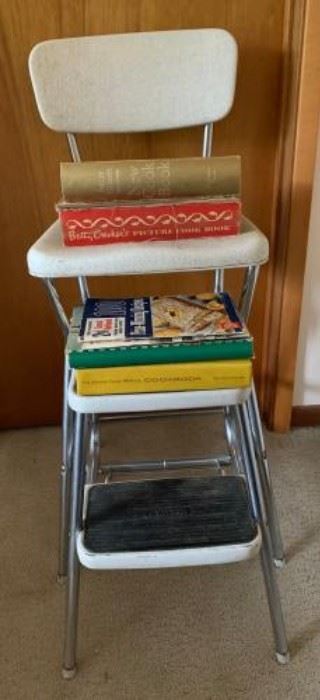 Vintage Cosco Fold Up Seat Stool