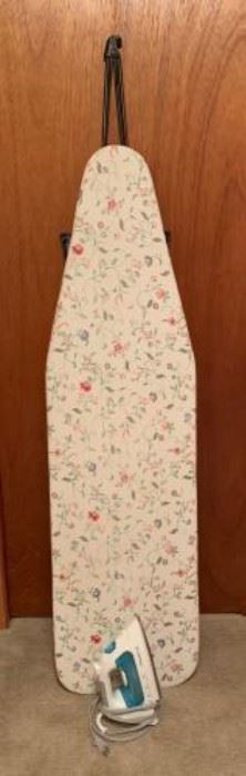 Vintage Ironing Board and Sewing Craft Table
