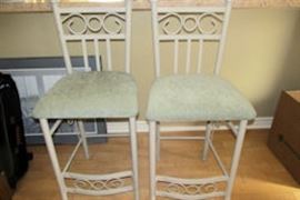 two bar stools