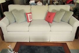 white sofa