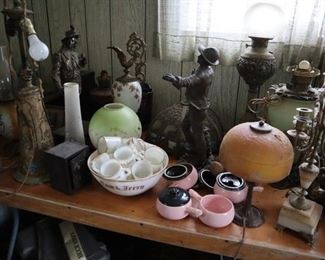 Lamp parts, Figures