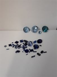 Loose Synthetic Sapphires
