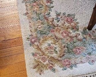Floral with Neutral background Area Rug