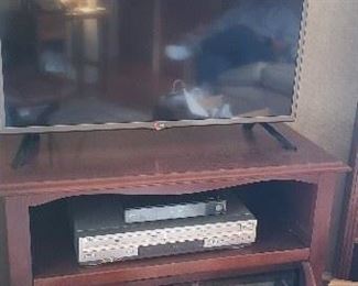 LG TV and Cabinet. Sold together or separately. 