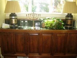 ANTIQUE CANNISTER LAMPS