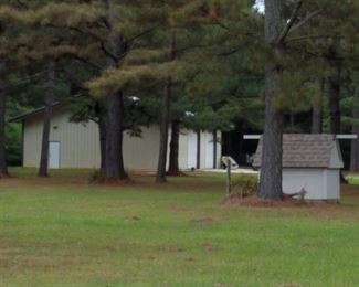 Metal Building and well house