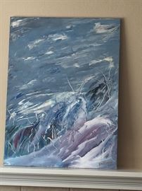 Signed Original 
Dennis Ellman painting 