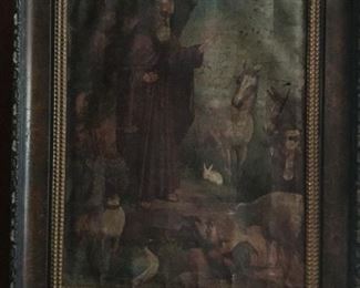 Religious painting St Joseph 21” x 25”