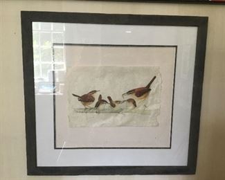 Cute watercolor on parchement