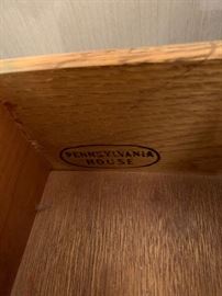 #21 Pennsylvania House Bed Side Table w/1 drawer 24.5x16x24  $ 125.00