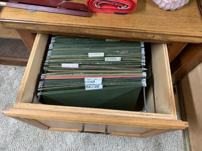 #107 (2) Home-made Wood File Cabinets   22x25x31  (legal or letter)  $75 each  $ 150.00