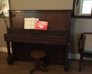 Antique Lyon & Healy piano