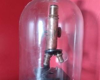 Old microscope
