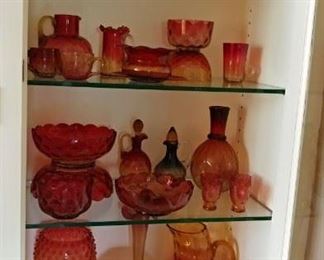 Beautiful art glass collection 