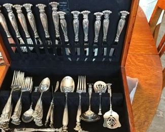 Romance of The Sea sterling flatware by Wallace