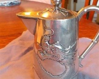 Beautiful sterling pitcher