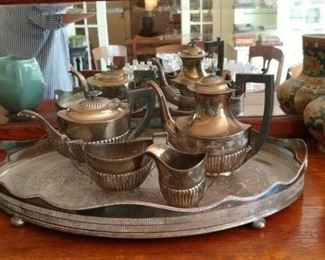 Sterling English tea set