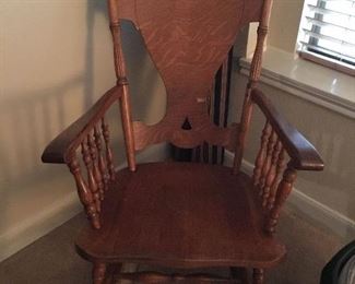 Antique rocking chair
