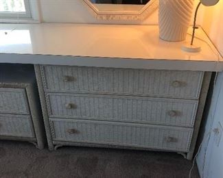 WICKE-ENAMEL END TABLES