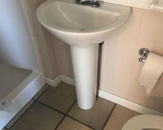 POWDER ROOM PEDESTAL