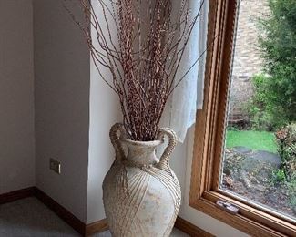 Large vase w/twigs 