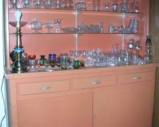 This cabinet is from a sale I had last month. There are two of them. They measure 86" wide x 76" tall x 20" deep. Glassware not available. The cabinets are located near 43rd Street & Shea in North Phoenix. Asking $295 each. Let me know if you're interested. Thx.