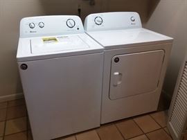 NEW Amana 2017 Washer & Dryer Set - Model # NED4655EW