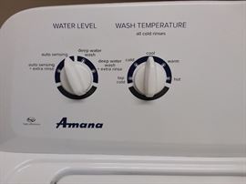 Amana Top Loading Washing Machine Dial Settings