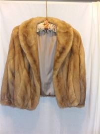 Short Mink Jacket - Size Medium