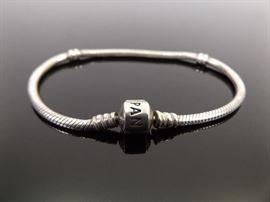 .925 Sterling Silver PANDORA 7.5" Bracelet