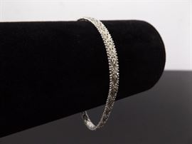 .925 Sterling Silver Arrow Link Bracelet