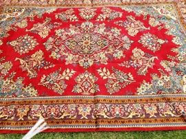 Beautiful Hand Knotted Persian Rug 11x7