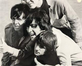 Lot 018 
Beatles Framed Numbered Print “Help” 1965