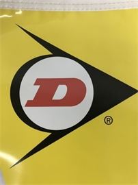 Lot 046 
30 Foot String Of Vinyl Dunlop Advertising Pennants
