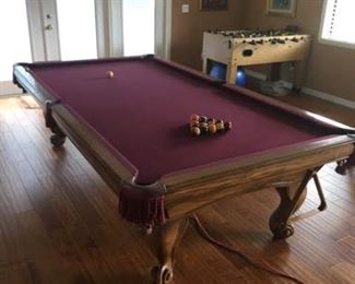 Pro-classic pool table in mint condition. Located at second home in Windermere.