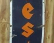 8' Porcelain Firestone Sign