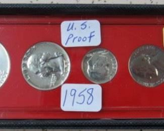 1958 U.S. Proof Coin Set