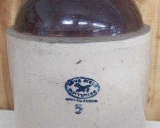 #5 Jug - Marked: Love Field Potteries
