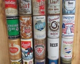 Old Beer Cans - Many More Not Shown Here