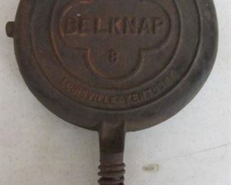 Cast Iron Belknap Waffle Iron